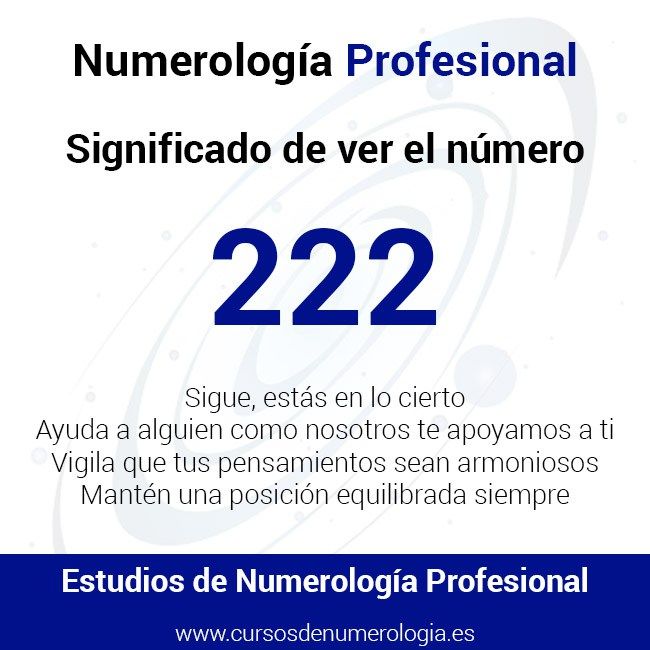 El significado espiritual del número 222: su mensaje celestial