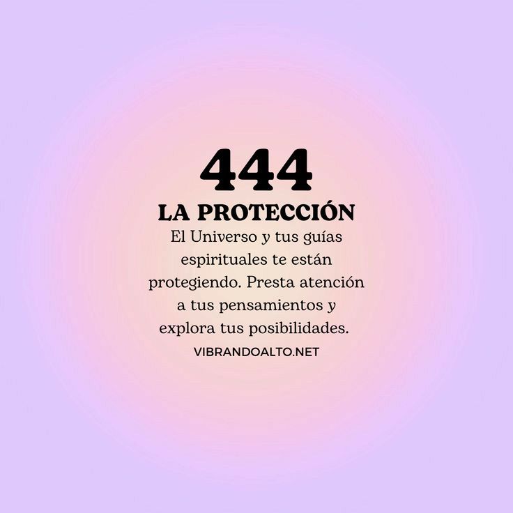 El significado espiritual del número 444 y su mensaje guía