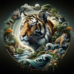 El enigmático tigre: símbolo de poder y espiritualidad en la cultura.