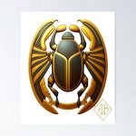 El escarabajo: un símbolo de transformación y renacimiento en la espiritualidad.