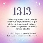 Explorando el Significado Espiritual del Número 13.13